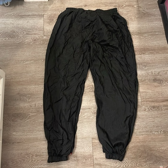 Vintage Kansas City chiefs Men's Black windbreaker pants size xl - Picture 7 of 8